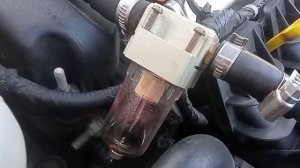 Маслоотделитель / масляный сепаратор. Что там набежало за 1100 км ?
