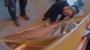 How Did This Upright Piano Removal Get Difficult / Owner Wanted Us To Take It Apart $200