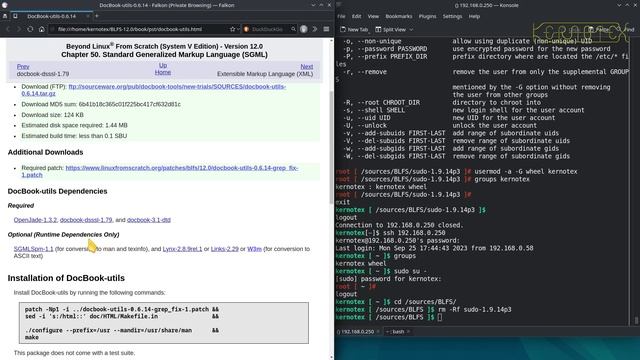 5. Packages 32 to 54 of 996 - How to build Beyond Linux From Scratch (BLFS) 12.0 смотреть онлайн