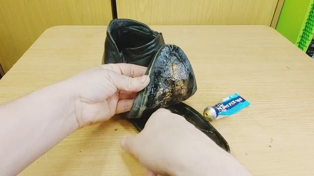 Как намертво приклеить подошву Хитрость мастера по ремонту обуви