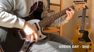 Green Day - She / Guitar Cover Song / LIM SOUNGTAE / Modified Squier by fender mustang