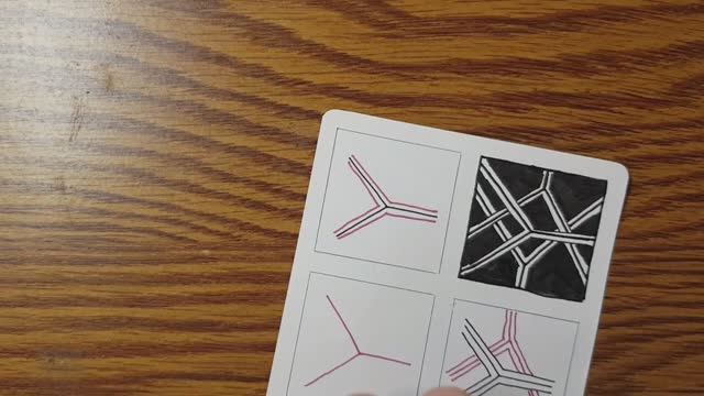 Зентангл / танглы
Рисуем пошагово тангл: Windfarm смотреть онлайн