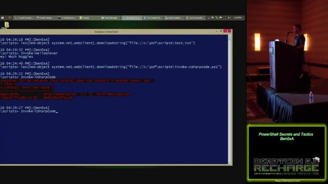106 PowerShell Secrets and Tactics Ben0xA смотреть онлайн