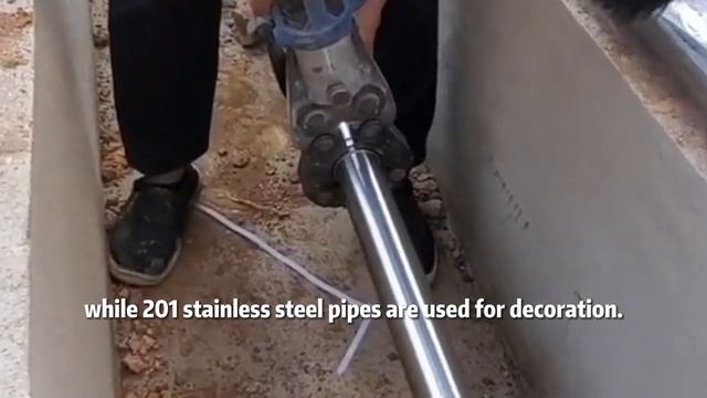 #steel What is the difference between 304 and 201 stainless steel pipes? смотреть онлайн
