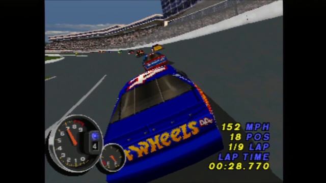 Nascar 99 (PS1) gameplay
