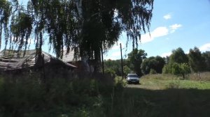 Деревни в глубинке России. Деревня Андреевка. Заброшенные дома. Умирающая деревня в окружении леса.