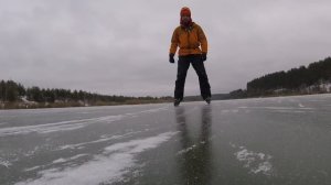 Тест длинных коньков (nordic skates) для походов