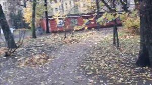 Петербургский ангел на скамейке Измайловского сада.