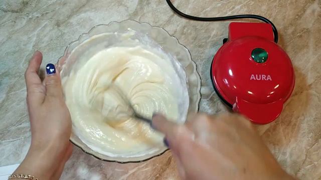 Готовлю домашние вафли