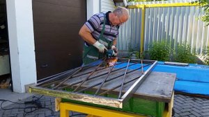 26 Решетки на окна своими руками часть 9