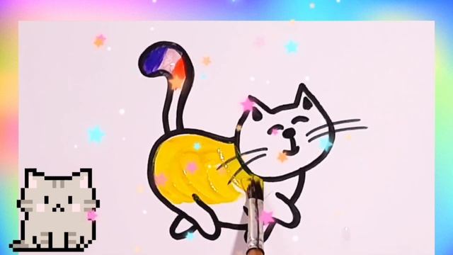 ?️?How To Draw A?⬛??⬛ Painting and Coloring for Kids, Toddlers | How To Draw Easy | Draw With Me? смотреть онлайн