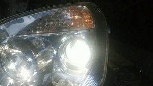 Лед лампы вместо галогена. Киа Каренс 2008.