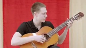 Академический концерт по классу гитары. Б.Калатаунд. Хабанера. Исполняет Колесников Владислав