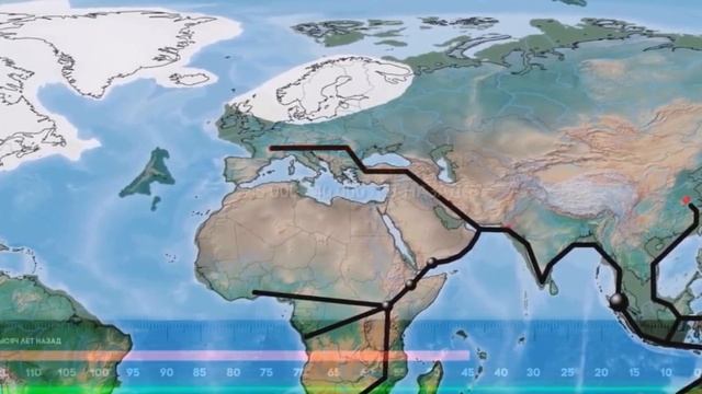 Расселение человека разумного по планете. Краткий обзор.