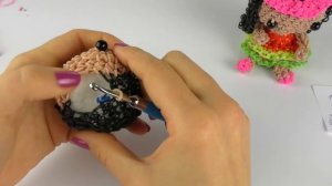 Кукла Марси Лумигуруми из резинок 1 часть