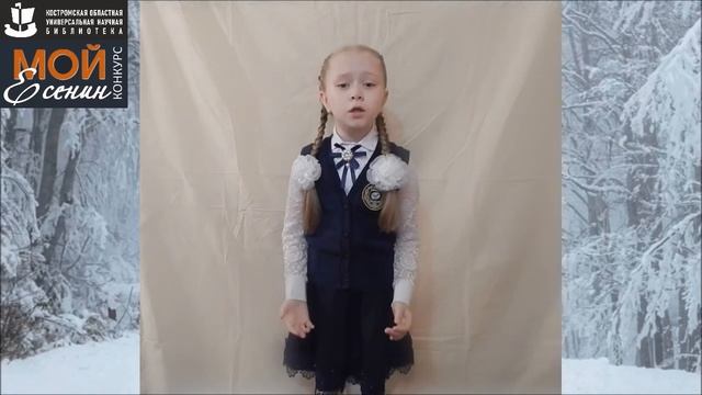 С. Есенин «ЗАМЕТАЕТ ПУРГА БЕЛЫЙ ПУТЬ». Читает – ГРУДИНИНА ВИКТОРИЯ ДЕНИСОВНА.mp4 смотреть онлайн