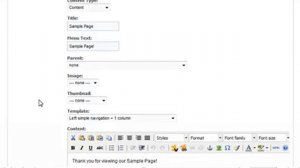 How to change the page template in CMS Made Simple - CMS Tutorials