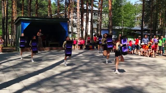 2015 Спортивный лагерь "Молодёжный" танец второй смотреть онлайн