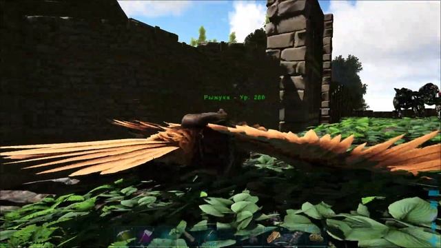 ARK Survival Evolved (The Island, одиночка) #106 Переезд на вулкан к тек-пещере смотреть онлайн