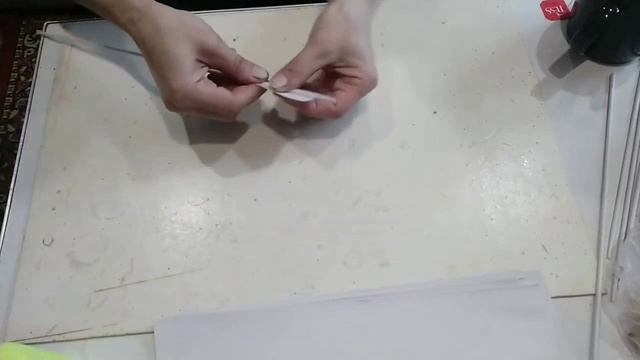 мой способ кручения трубочек.