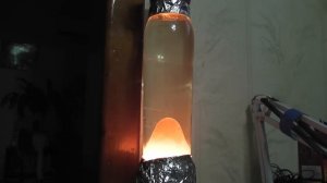 ЛАВА -ЛАМПА запуск опыт№4 видео№1