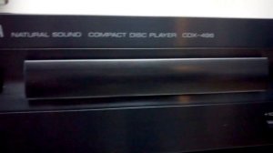 YAMAHA CDX-496 Natural Sound Compact Disc Player