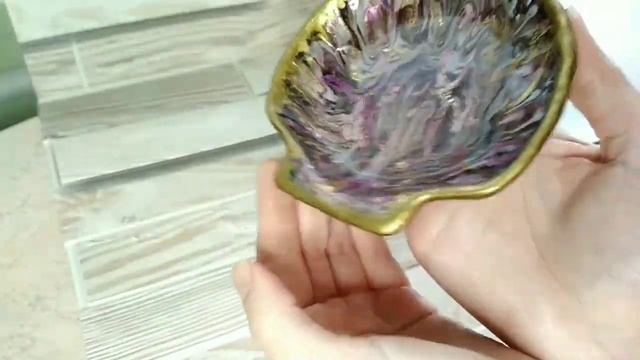 Тарелочка для украшений Ракушка. смотреть онлайн