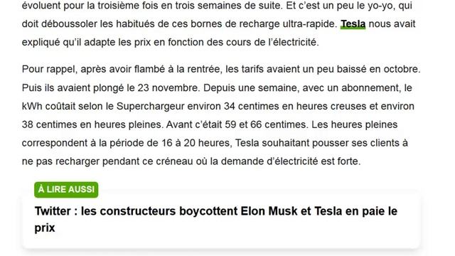 URGENT : les prix des Superchargeurs Tesla en France repartent de nouveau à la hausse ! смотреть онлайн