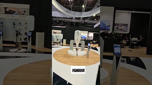 Подвесные моторы Yamaha на #bootdusseldorf2024 #катер #подвесник