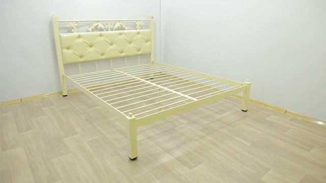 Стелла металлическая двуспальная кровать, фабрика 