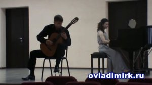 А.Вивальди Зима гитара Илия Ковалев фортепиано Анастасия Качур