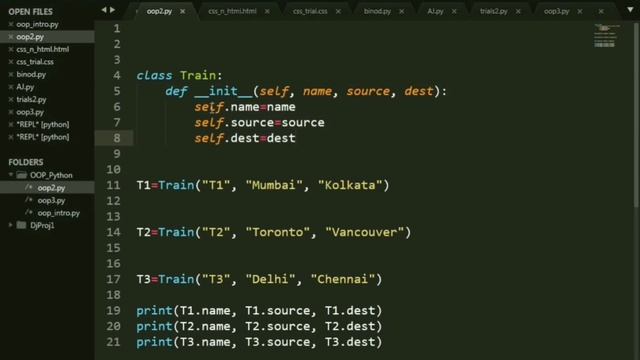 Python Object Oriented Programming (OOP)  (Part 3) | Class and Instance variables | Python Tutorial