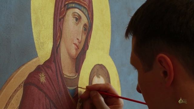 Этапы создания росписи силикатными красками KEIM.