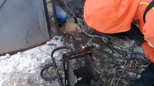 лопнуло рама мотоблока