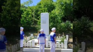 Стела в честь наименования улицы именем Шубикова