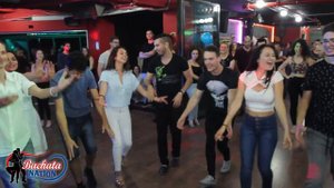 The Bachata Nation team dance Hora
