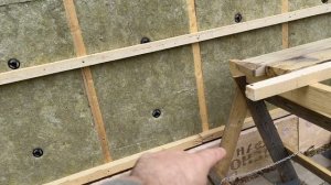 Утепление углов   брусового дома в два слоя