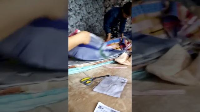 Распаковка . Посылка Магнатекс 10 кг ткани. смотреть онлайн