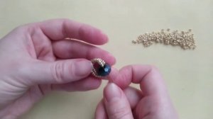 Серьги из бисера - простое плетение - супер лёгкие - Beaded earrings simple weave