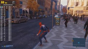 Xeon E5-2650 v4 + RTX 3060 FPS TEST ( Spider Man Remastered, 1080p, Very High, FSR: ON BALANCED)