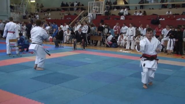 Male Kata Heian Yondan 1st round Shayhutdinov Izhevsk vs Aleksandr Bokin Tambov смотреть онлайн