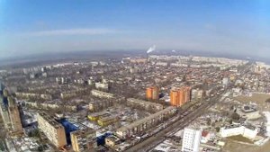 Мариуполь с высоты птичьего полета hubsan