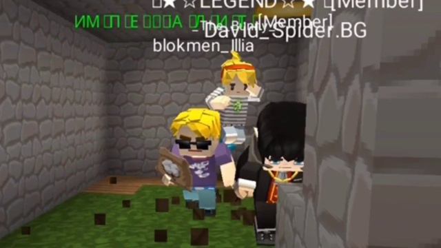 КАК ПОЯВИЛАСЬ СЕМЬЯ ВАМПИРА В БЛОКМЕН ГО СКАЙ БЛОК🧛♂️ смотреть онлайн