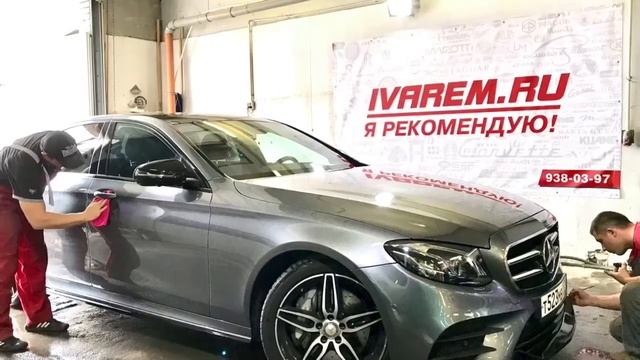 Mercedes-Benz E CLASS W213 - установка обвеса M'z SPEED