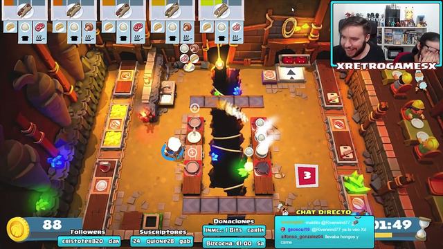 PC l OverCooked 2 l Coop l 10 l AL FINAL NO ERA TANTO EL MAPA DE KEVIN!