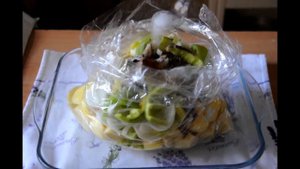 УЖИН НА СКОРУЮ РУКУ, Картофель с Курицей в Рукаве!