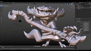 Terriot Speedsculpt Timelapse (Blender 2.8x) #11