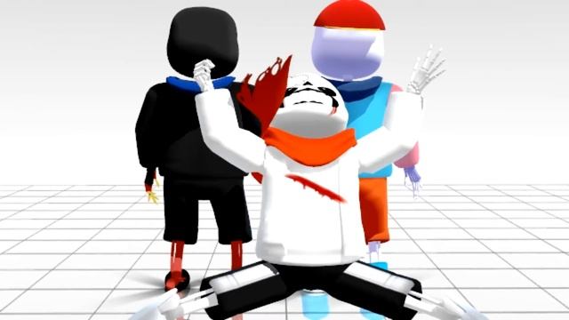 [MMD Undertale] twerk | Geno, Fresh and Error смотреть онлайн