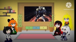 Rwby reacts to MGRR Jetstream Sam first fight