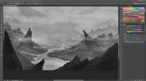 In the middle of nowhere - DIGITAL SPEED PAINTING (#Photoshop) #9 by Daisan